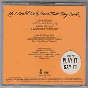 Howard Hewett - If I Could Only Have That Day Back download flac