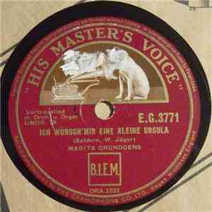 Marita Gründgens - Ich Wünsch'Mir Eine Kleine Ursula / Wenn Ich Gross Bin, Liebe Mutter download flac