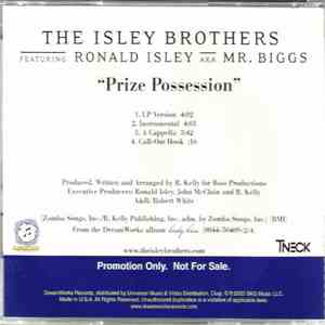 The Isley Brothers Featuring Ronald Isley AKA Mr. Biggs - Prize Possession download flac