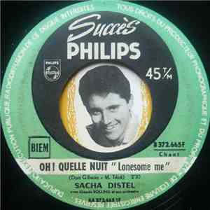 Sacha Distel Avec Claude Bolling Et Son Orchestre - Oh ! Quelle Nuit "Lonesome Me" download flac