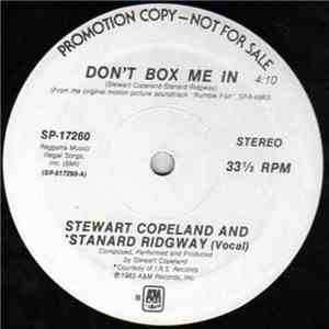 Stewart Copeland And Stanard Ridgway - Don't Box Me In download flac