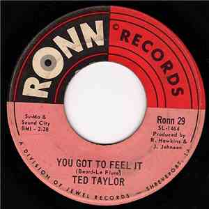 Ted Taylor - You Got To Feel It download flac