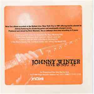 Johnny Winter - Live In NYC '97 download flac