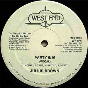 Julius Brown - Party download flac
