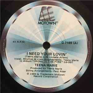 Teena Marie - I Need Your Lovin' download flac