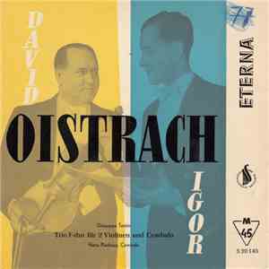 Giuseppe Tartini - David Oistrach Und Igor Oistrach, Hans Pischner - Trio-Sonate F-Dur Für Zwei Violinen Und Cembalo download flac