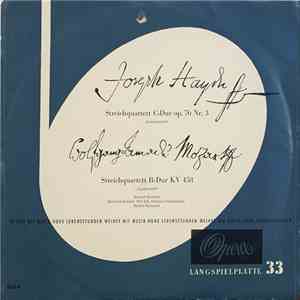 Joseph Haydn / Wolfgang Amadeus Mozart, Barchet-Quartett - Joeph Haydn - Streichquartett C-Dur, Op. 76 Nr. 3 "Kaiserquartett" / Mozart - Streichquartett B-Dur KV 458 "Jagdquartett" download flac