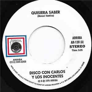 Carlos Y Los Inocentes - Quisiera Saber / Triste Navidad download flac