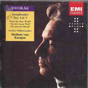 Dvořák, Berliner Philharmoniker, Herbert von Karajan - Symphonies Nos. 8 & 9 ('From The New World') download flac