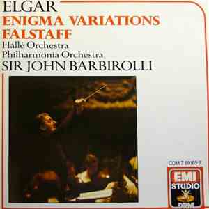 Elgar, Sir John Barbirolli, Hallé Orchestra, Philharmonia Orchestra - Enigma Variations, Falstaff download flac