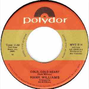 Hank Williams - Cold, Cold Heart / I'm So Lonesome I Could Cry download flac
