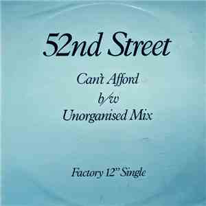 52nd Street - Can't Afford download flac