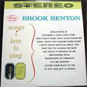 Brook Benton - Songs I Love To Sing download flac