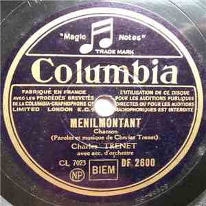 Charles Trenet - Menilmontant / Tout Me Sourit download flac