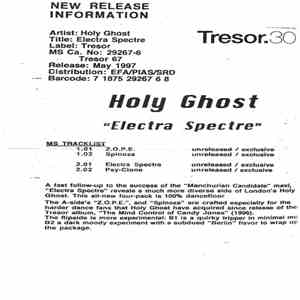 Holy Ghost - Electra Spectre download flac