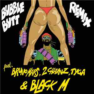 Major Lazer Featuring Bruno Mars, 2 Chainz, Tyga & Black M  - Bubble Butt (Remix) download flac
