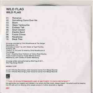 Wild Flag - Wild Flag download flac