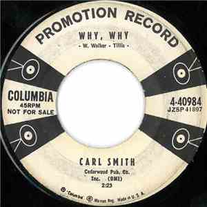 Carl Smith - Why, Why / Emotions FLAC album