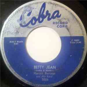 Harold Burrage And His Band - I Cry For You / Betty Jean download flac