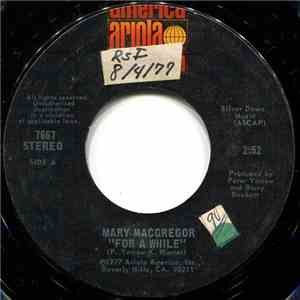 Mary Macgregor - For A While / The Lady I Am download flac