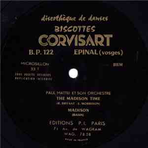 Paul Mattei Et Son Orchestre - The Madison Time / Madison download flac