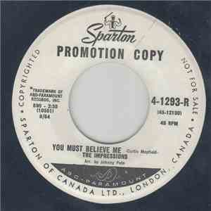 The Impressions - You Must Believe Me download flac