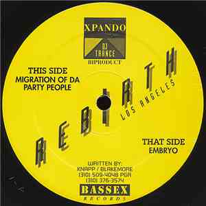 Rebirth - Embryo / Migration Of Da Party People download flac