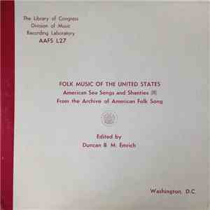 Various - American Sea Songs And Shanties (II) download flac