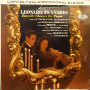 Leonard Pennario - Favorite Classics For Piano download flac