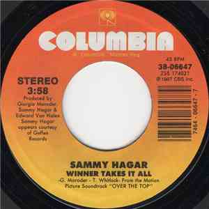 Sammy Hagar - Winner Takes It All download flac