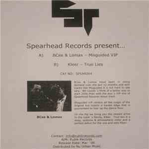 BCee & Lomax / Kleer  - Misguided VIP / True Lies download flac