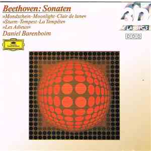 Beethoven, Barenboim - Piano Sonatas・Nos. 14 "Moonlight"・26 "Les Adieux"・17 "The Tempest" download flac