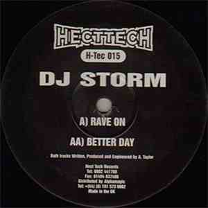DJ Storm - Rave On / Better Day download flac