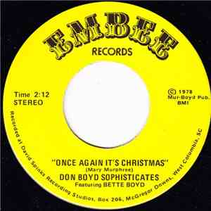Don Boyd Sophisticates - Once Again It's Christmas / Rockin' Around The Christmas Tree download flac