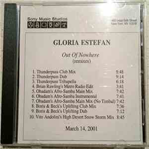 Gloria Estefan - Out Of Nowhere (Remixes) FLAC album