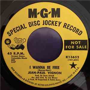 Jean-Paul Vignon - I Wanna Be Free download flac