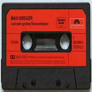 Max Greger Und Sein Großes Tanzorchester - Oscar-Melodien Zum Tanzen download flac