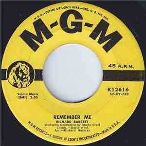 Richard Barrett  - Remember Me download flac