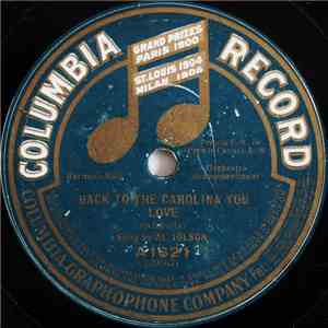 Al Jolson - Back To The Carolina You Love / Revival Day download flac