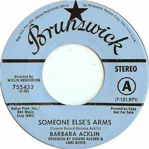 Barbara Acklin - Someone Else's Arms / Is It Me download flac