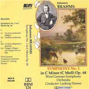 Brahms, West Germany Symphony Orchestra, Ludwig Dorner - Symphony No.1 In C Minor Op.68 download flac