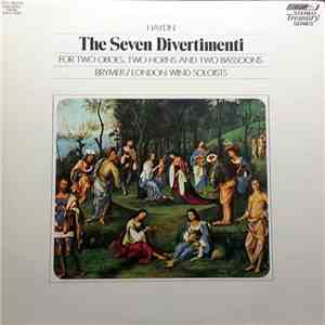 Hayden, London Wind Soloists Directed By Jack Brymer - Haydn: The Seven Divertimenti For Two Oboes, Two Horns And Two Bassoons download flac