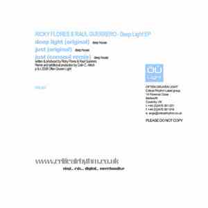 Ricky Flores & Raul Guerrero - Deep Light EP download flac
