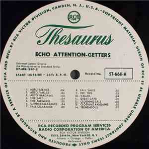 Unknown Artist - Echo Attention-Getters download flac