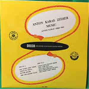 Anton Karas - Zither Music download flac