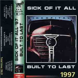 Sick Of It All - Built To Last FLAC album