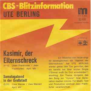 Ute Berling - Kasimir Der Elternschreck download flac