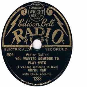 Chris Hall - You Wanted Someone To Play With / My Ideal download flac