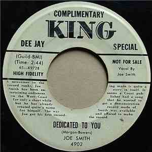 Joe Smith - Dedicated To You / Short Walk download flac