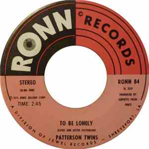 Patterson Twins - To Be Lonely / Looking For A Lover download flac